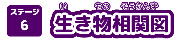 ステージ6 生き物相関図