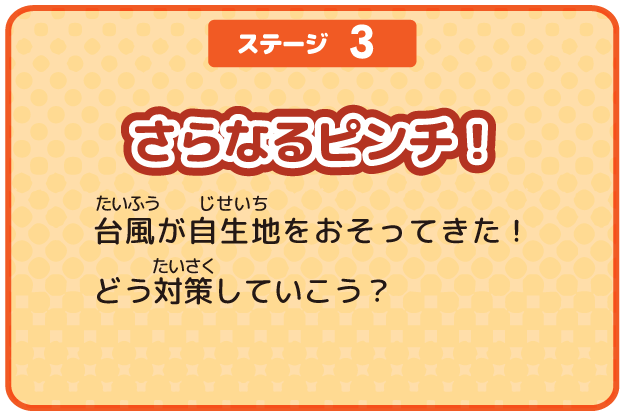 ステージ3 さらなるピンチ！